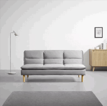 Bessagi Home Schlafsofa Luca in Grau