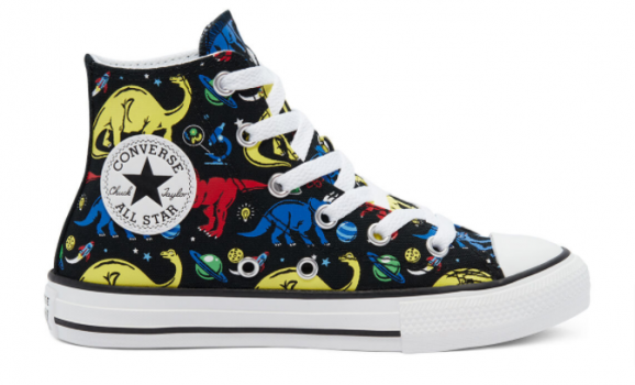 Big Kids Dino Class Chuck Taylor All Star High Top Converse DE AT