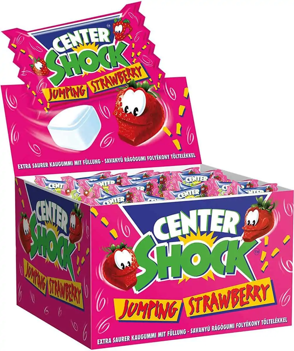 100 Stück Center Shock Jumping Strawberry 400 g ab 3,36 € inkl. Prime-Versand