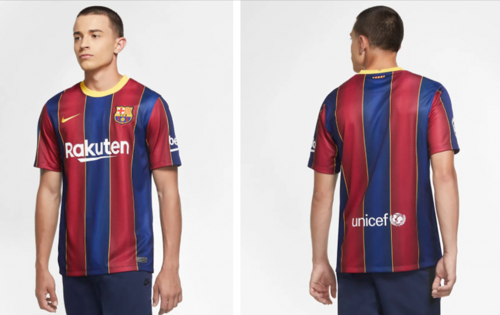 Fc Barcelona 2020 21 Stadium Home Herren Fussballtrikot Nike De 1