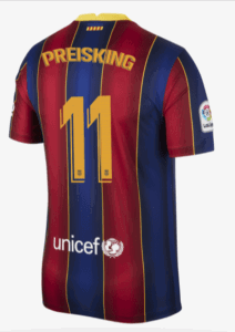 Fc Barcelona 2020 21 Trikot Personalisiert