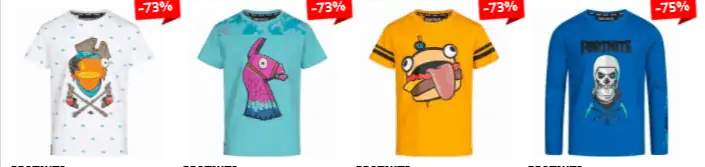 SportSpar: Fortnite Kinderbekleidung SALE – verschiedene T-Shirts & Hoodies ab 3,07 € zzgl. Versand