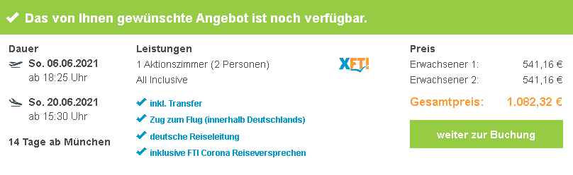 Fti® Beim Reiseveranstalter Urlaub Reisen Guenstig Buchen 1