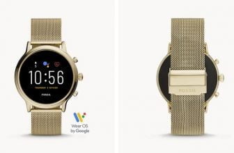 Fossil Gen 5 Smartwatch Julianna HR Milanaise Gold