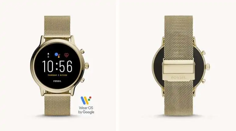 Fossil Gen 5 Smartwatch Julianna HR Milanaise Gold für 169,15€ inkl. Versand statt 224,25€