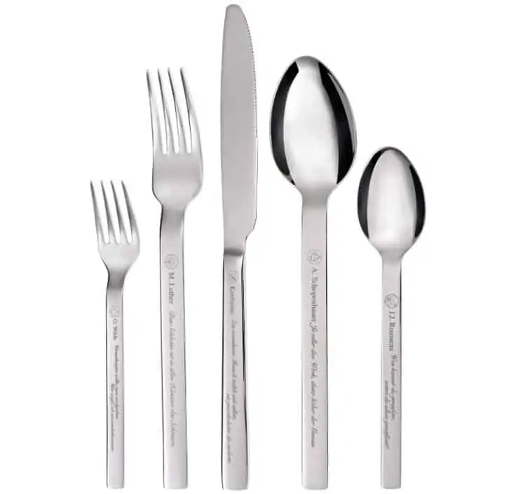 GRÄWE Besteckset Poesie (30-teilig aus Chromnickelstahl) für 33,98€ inkl. Versand statt 53,80€