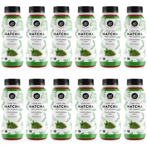 Happy Belly Select Eistee, Matcha und Jasmin 12er-Pack (12 x 0,5l Einwegflaschen) ab 5,48 € inkl. Prime-Versand