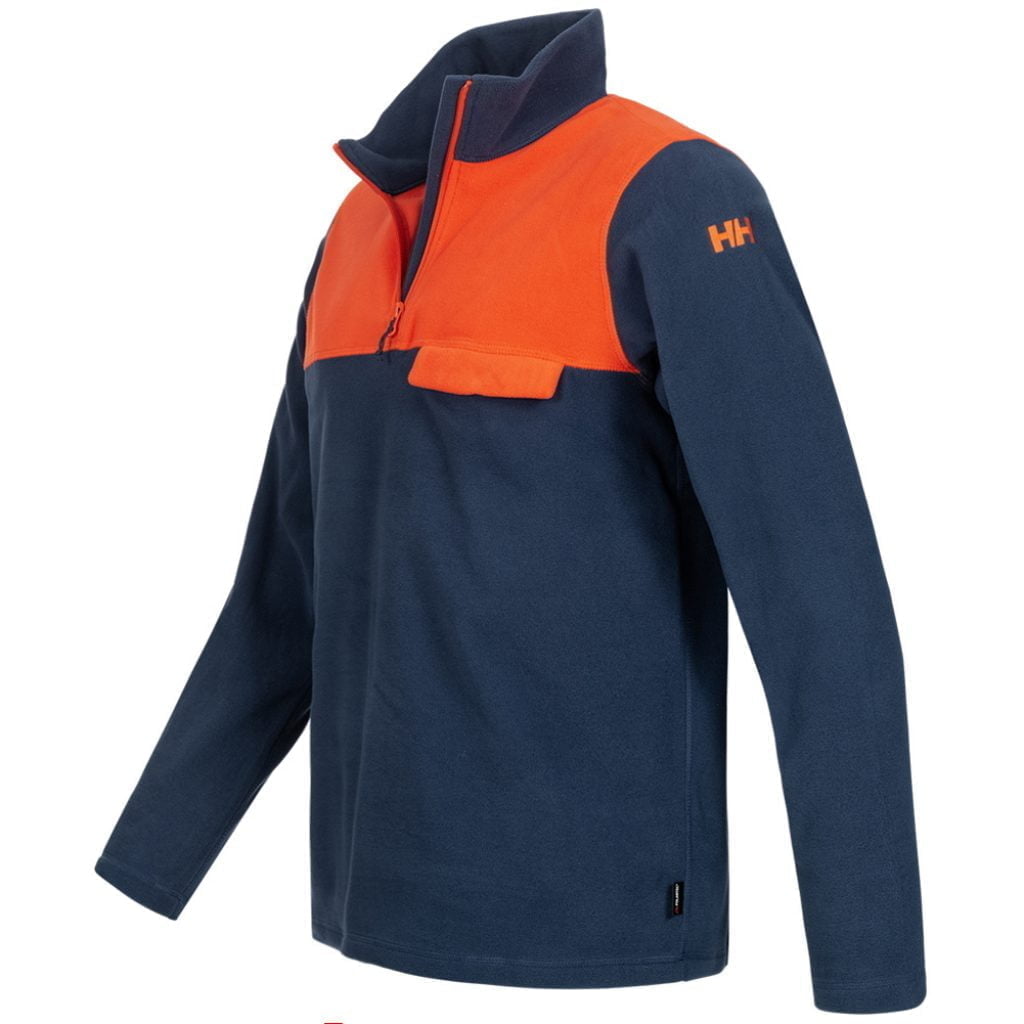 Helly Hansen Sunset 1 4 Zip Herren Polartec Fleece Sweatshirt