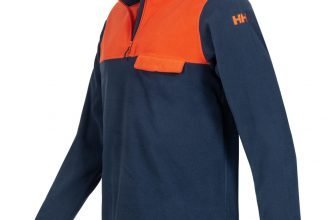 Helly Hansen Sunset 1 4 Zip Herren PolarTec Fleece Sweatshirt