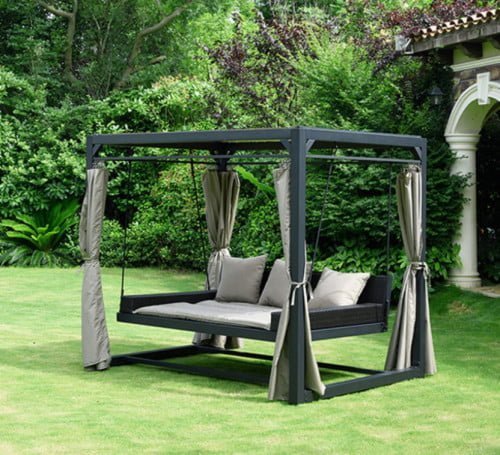 Home Deluxe Pavillon Provence mit Bett in Rattan-Optik für 724,99 € inkl. Versand (statt 899,00 €)