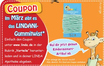 Gratis: Gummitwist in Linda Apotheken