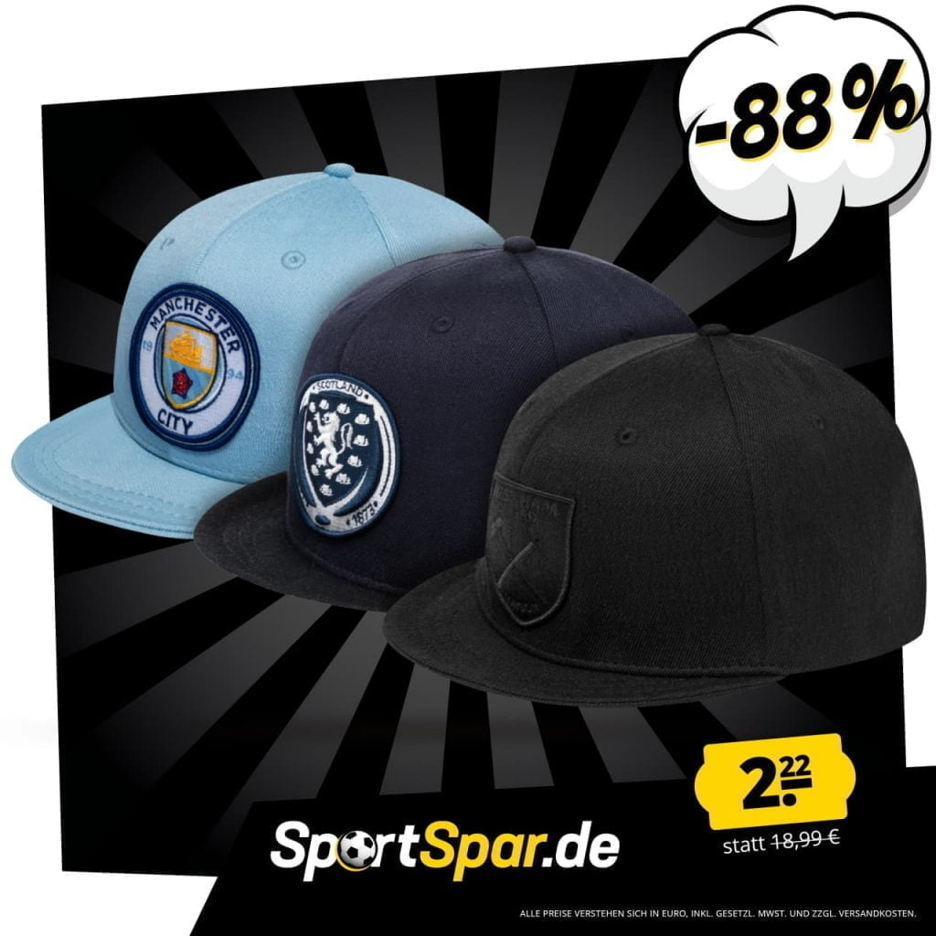 Manchester City Fc Fan Snapback Kappe