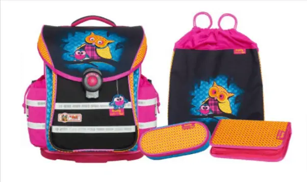 McNeill Schulranzen Set 4-tlg. Ergo Light Plus Fashion Line scotty für 69,90€ inkl. Versand