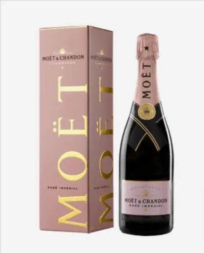 Moët & Chandon Imperial Rosé Champagner 0.75L mit Geschenkverpackung für 38,90 € inkl. Versand