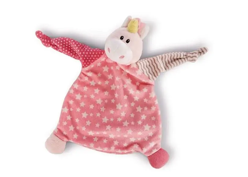 NICI My First NICI – Schmusetuch Einhorn Stupsi (25x25cm) für 7,90€ inkl. Versand statt 11,90€