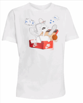 NIKE Kinder Shirt B NSW TEE SHOEBOX AF1