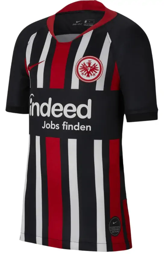 Nike Eintracht Frankfurt Kinder Home Trikot 2020 (Größe L & XL) für 25,14 € inkl. Versand (statt 49,99 €)