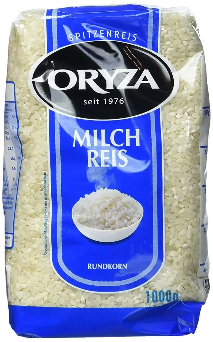 Oryza Milchreis Rundkorn (5 x 1 kg) ab 6,00 € inkl. Prime-Versand