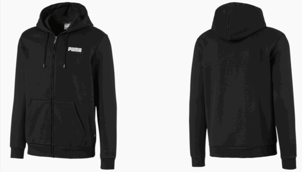 Puma Essentials Mens Fleece Hooded Sweat Jacket