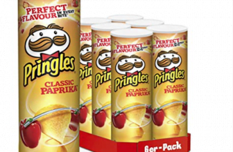 Pringles Classic Paprika   Paprika Chips   6er Party Pack 6 x 200g   Amazon.de  Lebensmittel Get