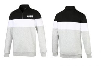 Puma Half Zip Fleece Sweatshirt