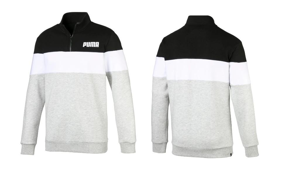 Puma Half Zip Fleece Sweatshirt