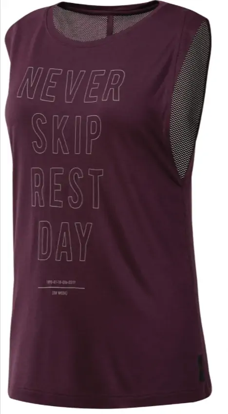 Reebok Damen Tanktop TS Graphic Muscle Shirt (Größe S und M) ab 4,79€ inkl. Versand