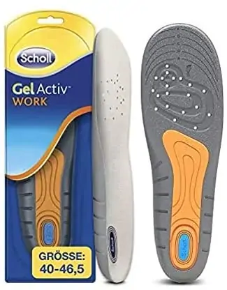 Scholl GelActiv Einlegesohlen Work für Arbeitsschuhe ab 7,42 € inkl. Prime-Versand
