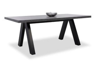 TemaHome Esstisch oak schwarz 200x100cm