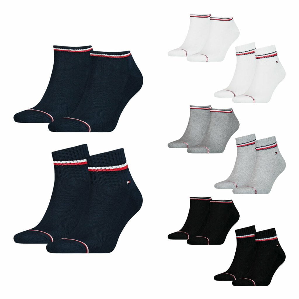 Tommy Hilfiger Herren Iconic Sports Socken 8Er Pack