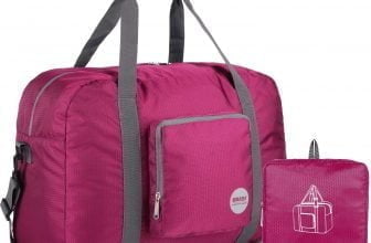 WANDF Faltbare Reisetasche 40 L in Rosa