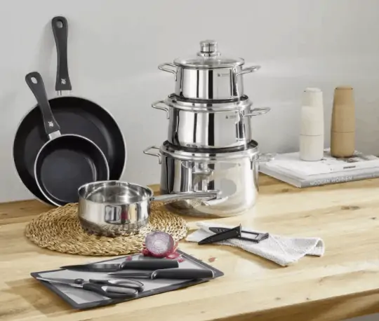 WMF Diadem Plus Kochtopfset 10-teilig für 195,85 € inkl. Versand (statt 297,99 €)