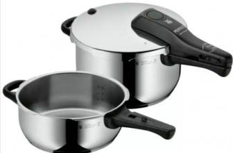 WMF Perfect Schnellkochtopf Set 2 teilig 45l 30l Dampfkochtopf Edelstahl poliert 2 Kochstufen