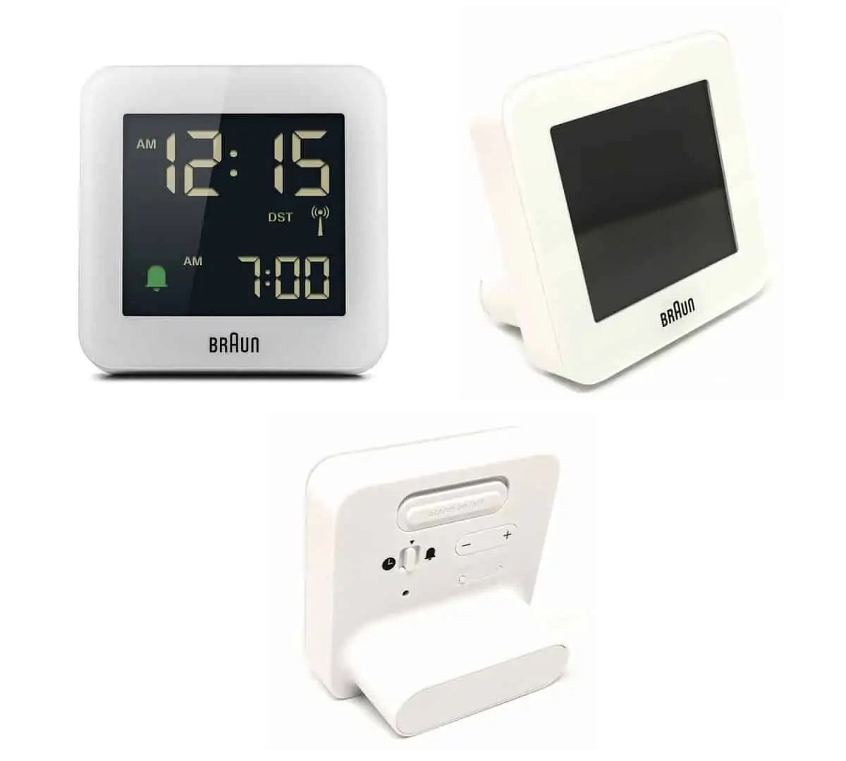 Braun BC 09 W-DCF Funkwecker Multiband in weiß für 22€ inkl. Versand statt 36,94€