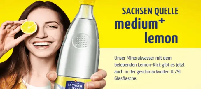 Gratis Testen: Sachsen Quelle Lemon Kick Cashback