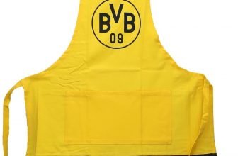 bvb kochschuerze 32 2 x 20 4 cm