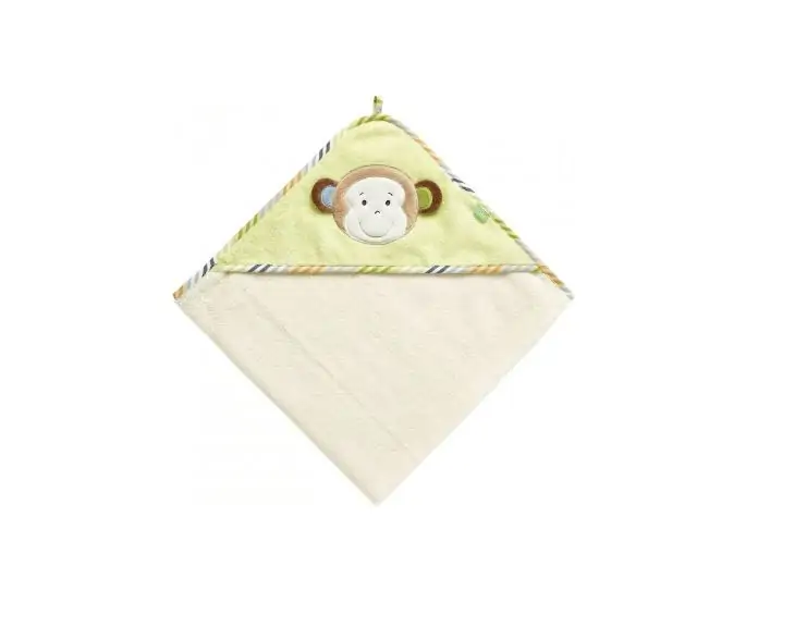 fehn Kapuzenbadetuch Affe Monkey Donkey (80x80cm) für 22,61€ inkl. Versand statt 27,95€
