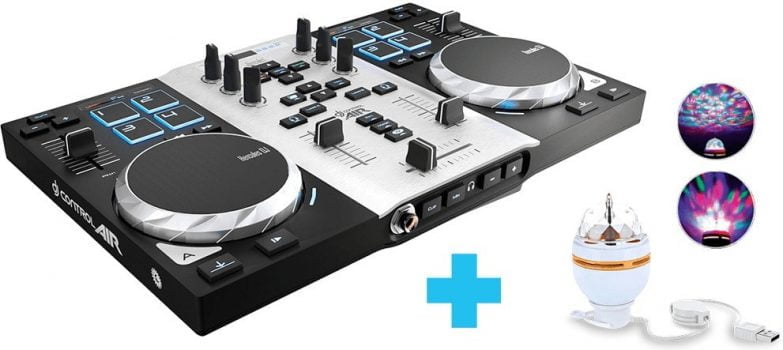 hercules djcontrol air s party pack