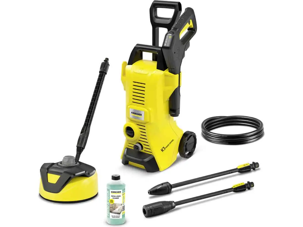 Kärcher Hoch­druck­rei­ni­ger K3 Home + Flächenreiniger für 168,90€ inkl. Versand statt 190€