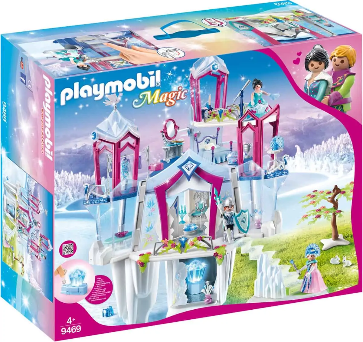 PLAYMOBIL Magic 9469 Funkelnder Kristallpalast mit Leuchtkristall, Inkl. Farbwechsel-Kleidung für 49,99 € inkl. Versand statt 79,99 €