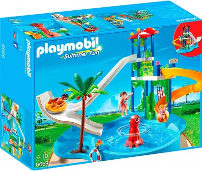 playmobil aquapark mit rutschentower 6669