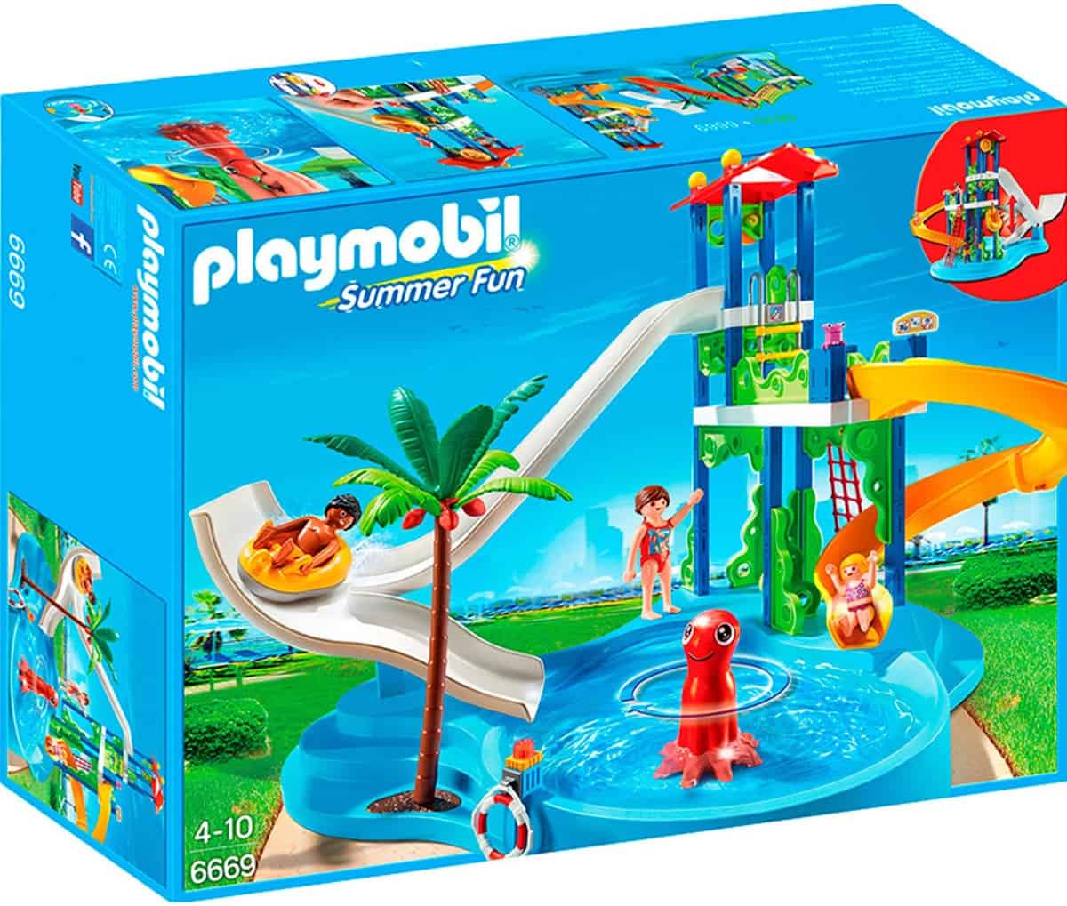 Playmobil Aquapark Mit Rutschentower 6669