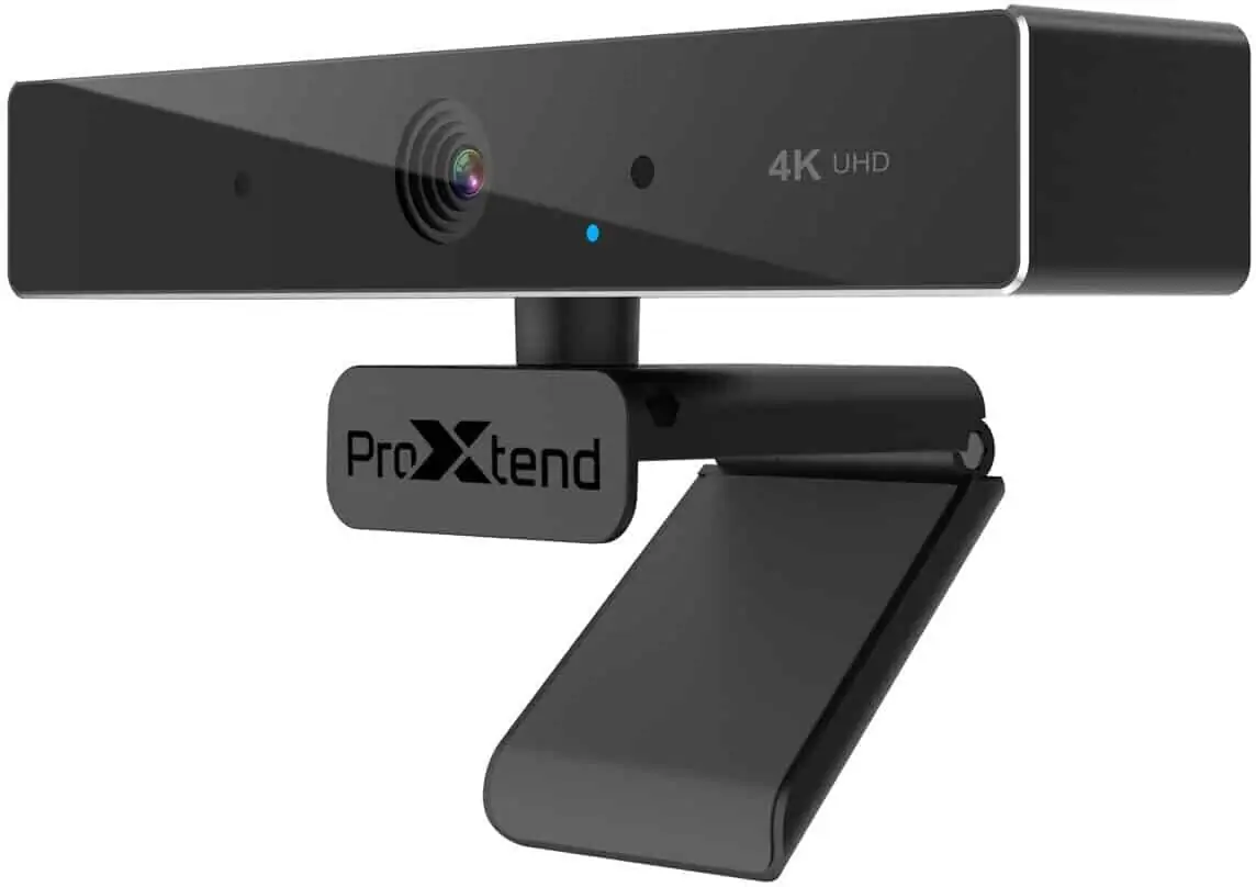 ProXtend X701 4K UHD Webcam (3840×2160@30fps, 90°, omnidirektionales Mikrofon, universeller Montageclip, 1.5m USB-Kabel) für 106,89€ inkl. Versand statt 147,44€