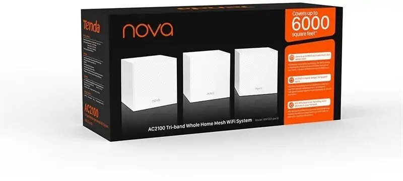 [Preisfehler?!] Tenda nova MW12-3 Wireless Router Home Mesh für 80,49€ inkl. Versand statt 217,34€