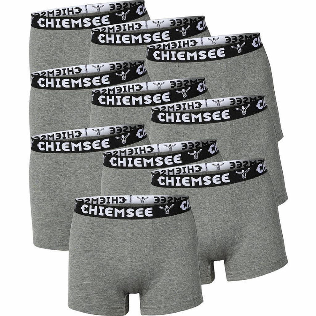 10Er Pack Chiemsee Boxershorts Grau