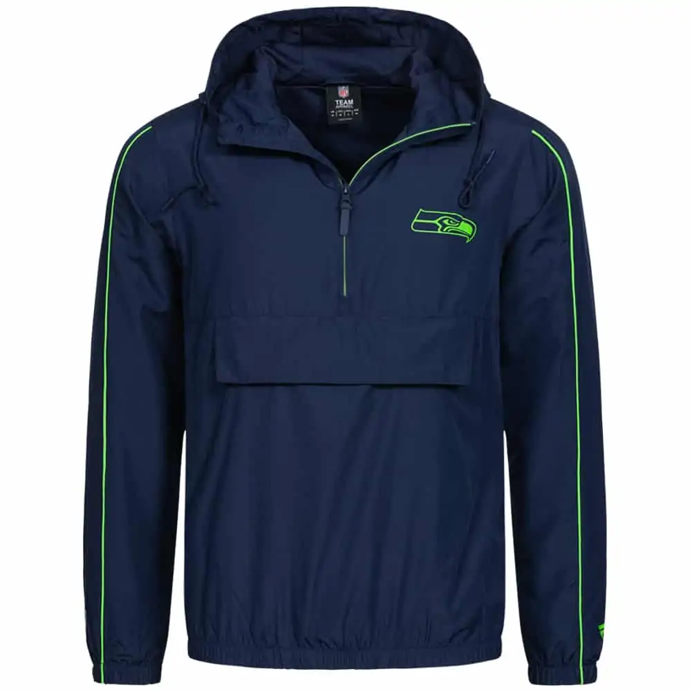 Seattle Seahawks Fanatics Carnival 1/4-Zip NFL Herren Jacke [Gr. S-L & XXL] für 35,94€ inkl. Versand statt 49,90€