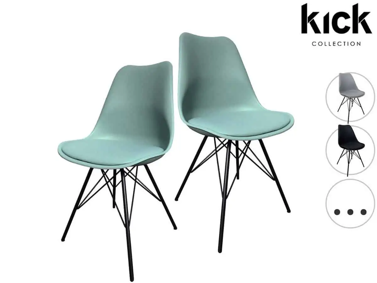 2x Kick Collection Esszimmerstuhl Luuk für 98,90€ inkl. Versand statt 118€