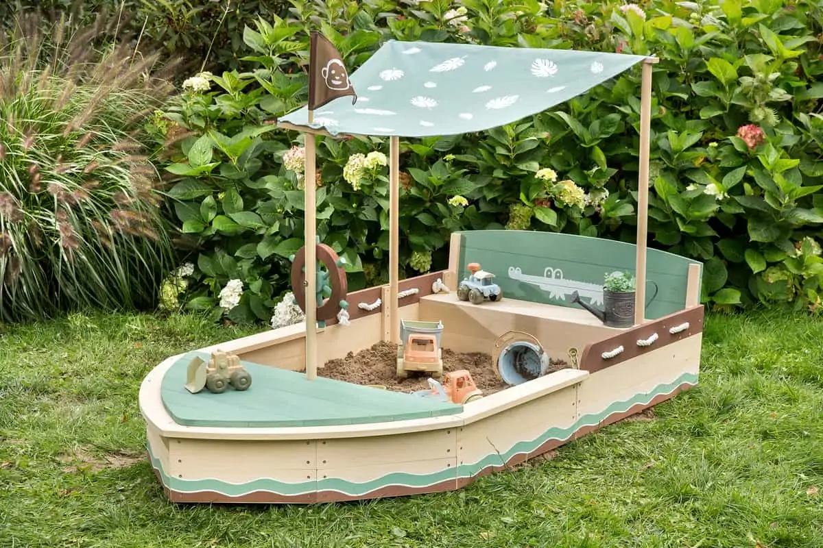 Muddy Buddy Sandkasten Jungle King (195 x 110 x 120 cm) für 169€ inkl. Versand statt 199,90€