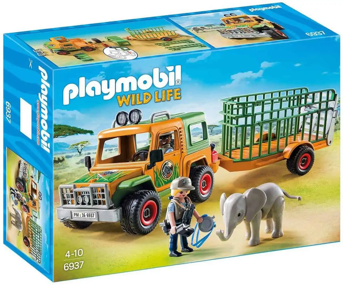 Playmobil Wild Life – Rangergeländewagen mit Anhänger (6937) für 28,30€ [Prime] statt 37,70€
