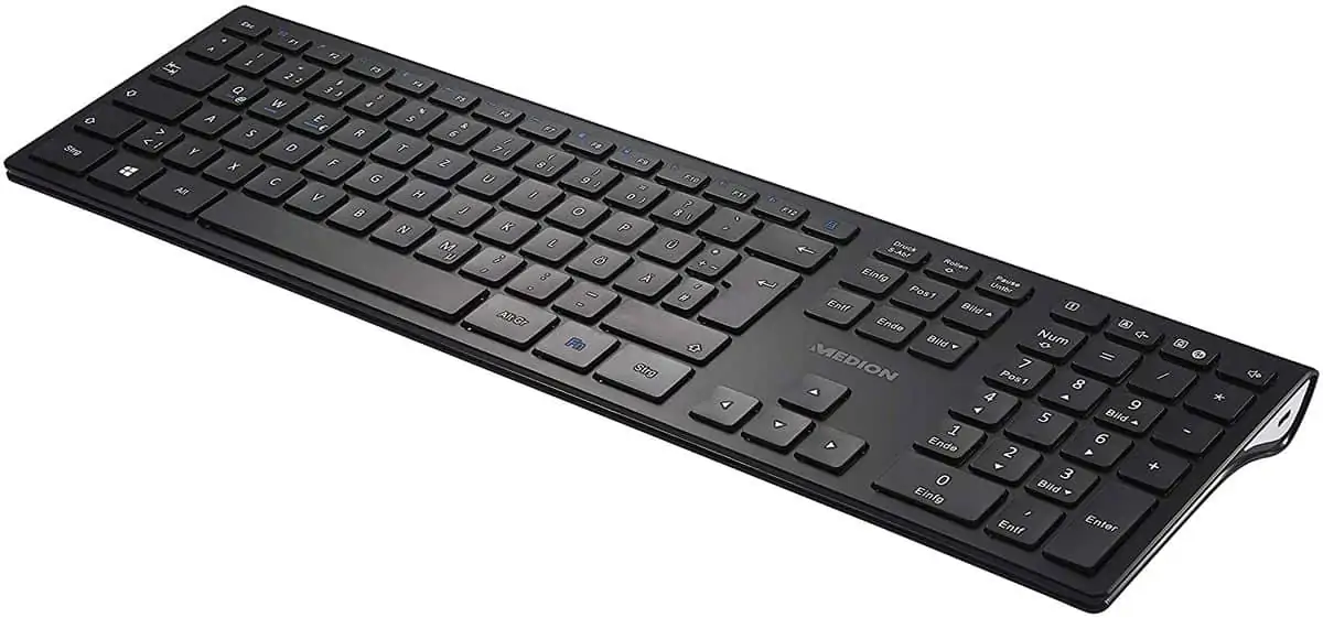 MEDION P81013 Kabellose Tastatur für 14,32€ [Prime] statt 24,99€